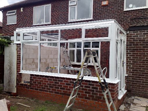 Mallard conservatory in Stalybridge - windows