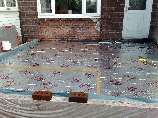 Mallard conservatory in Stalybridge - base 3