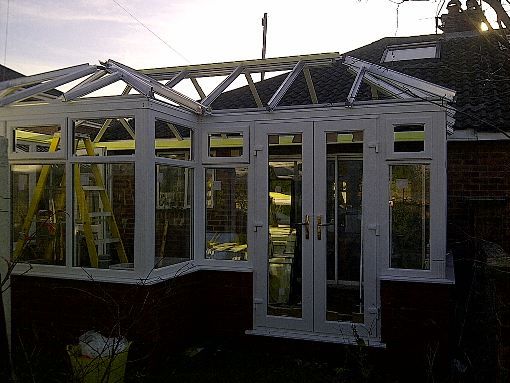 Mallard conservatory in Gee Cross with self cleaning glass roof