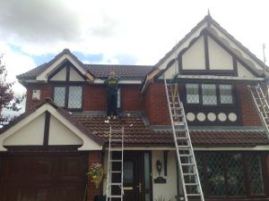 Working on Roof